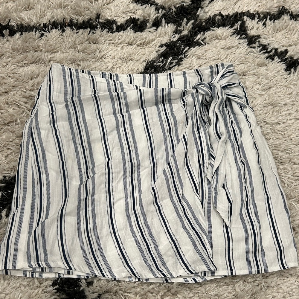 Cotton Candy LA Linen Mini Skirt